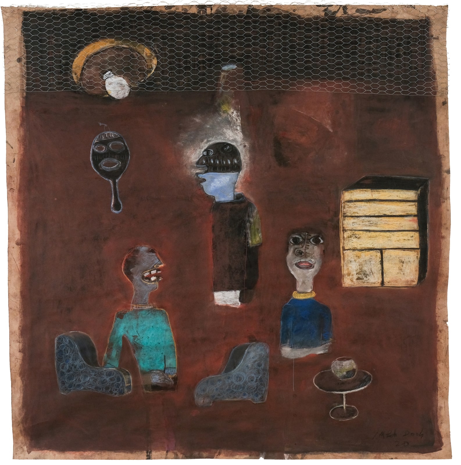 Joel Mpah Dooh, Home Sweet Home, 2020
