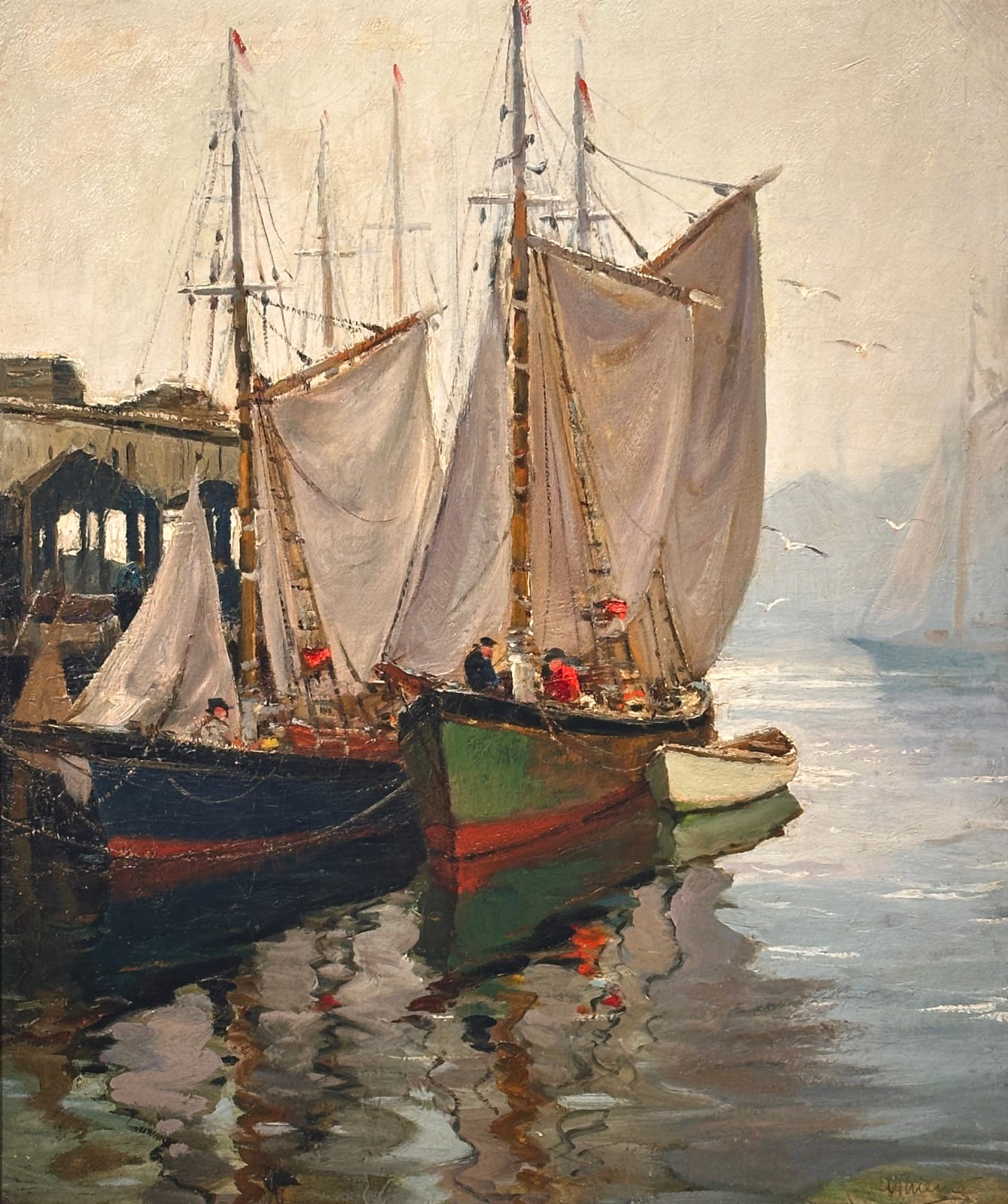 Anthony Thieme (1888-1954), Mackerel Fleet