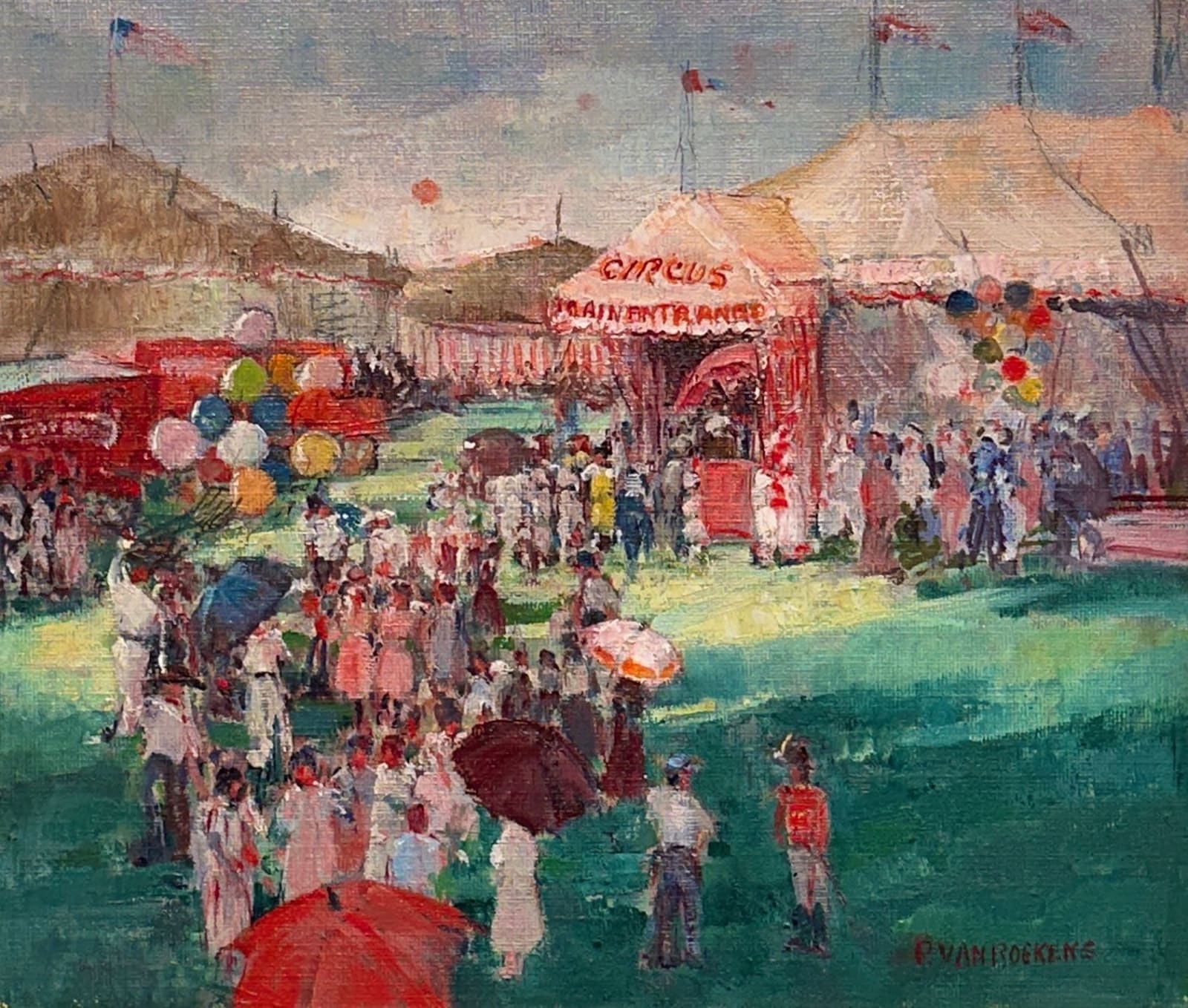 Paulette van Roekens (1895-1988), "Circus"