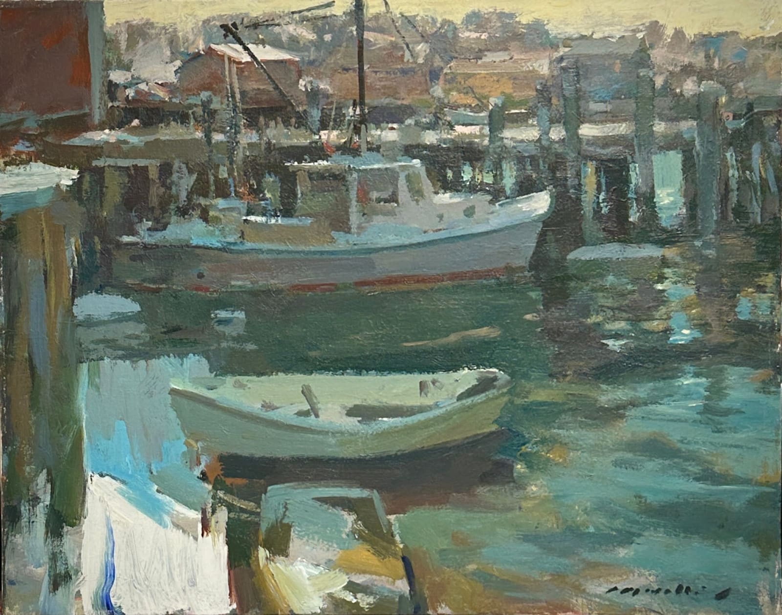 Charles Movalli (1945-2016), Inner Harbor