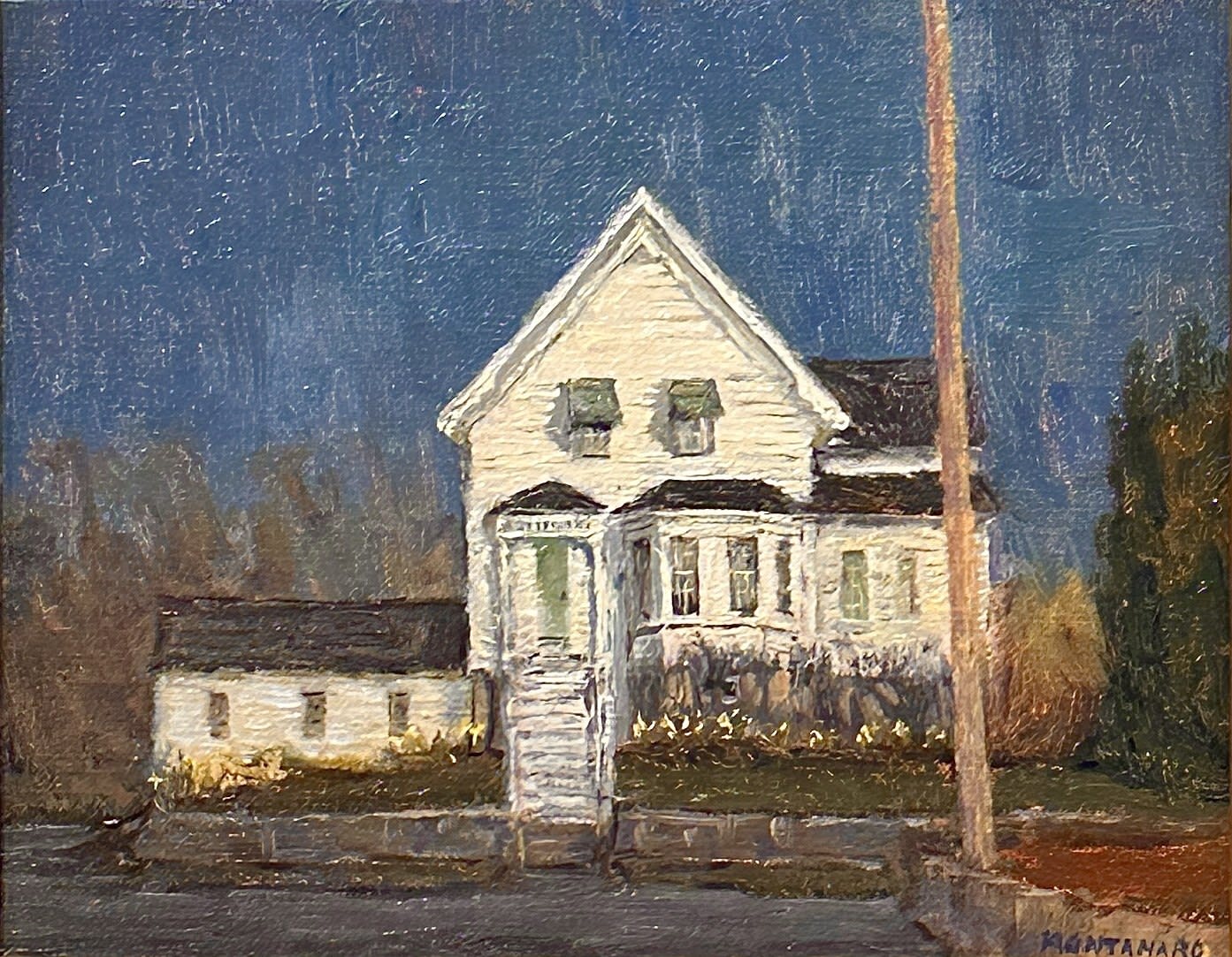 Todd Montanaro (b. 1967), The White House, Gloucester