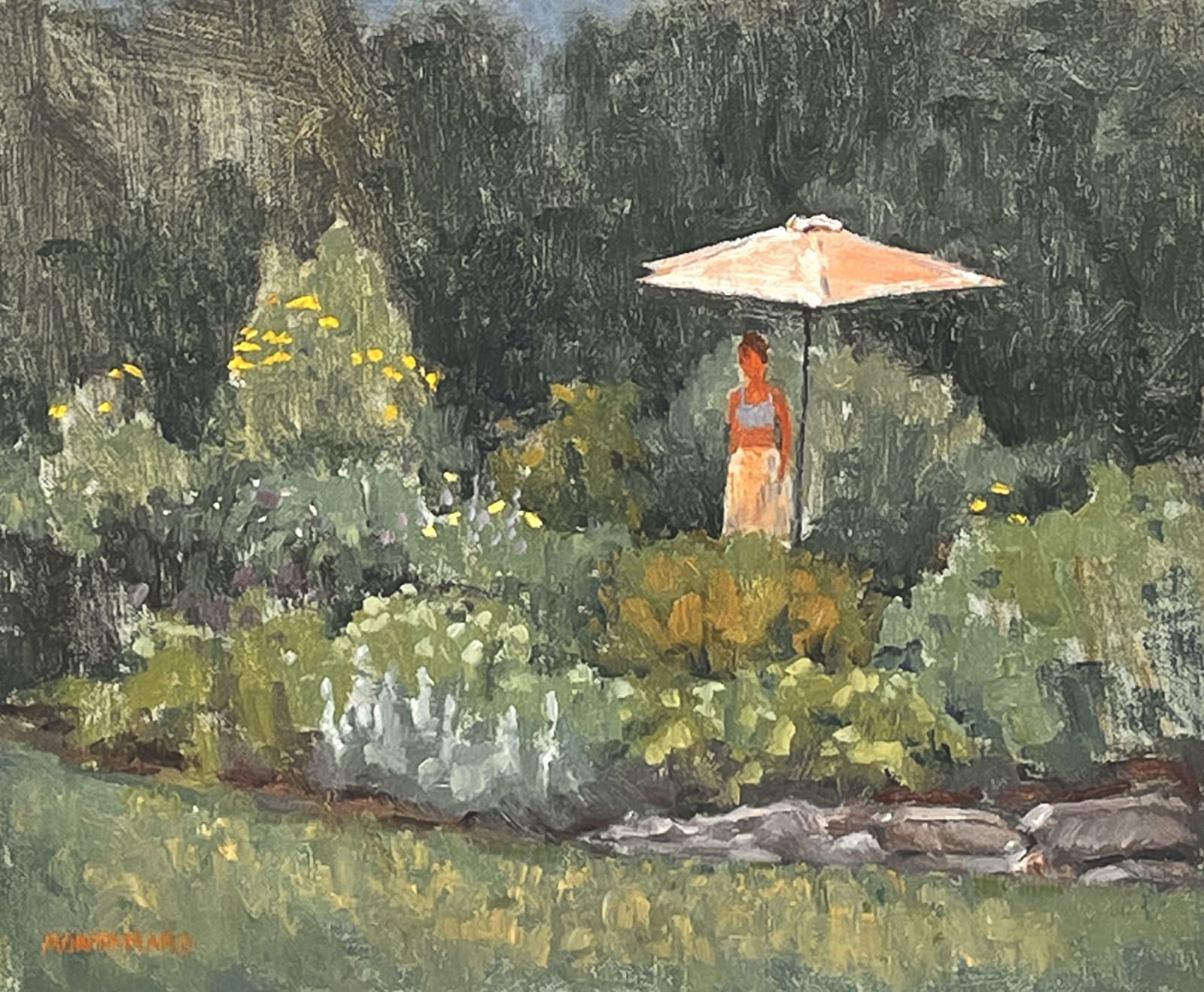 Todd Montanaro (b. 1967), Finding Shade