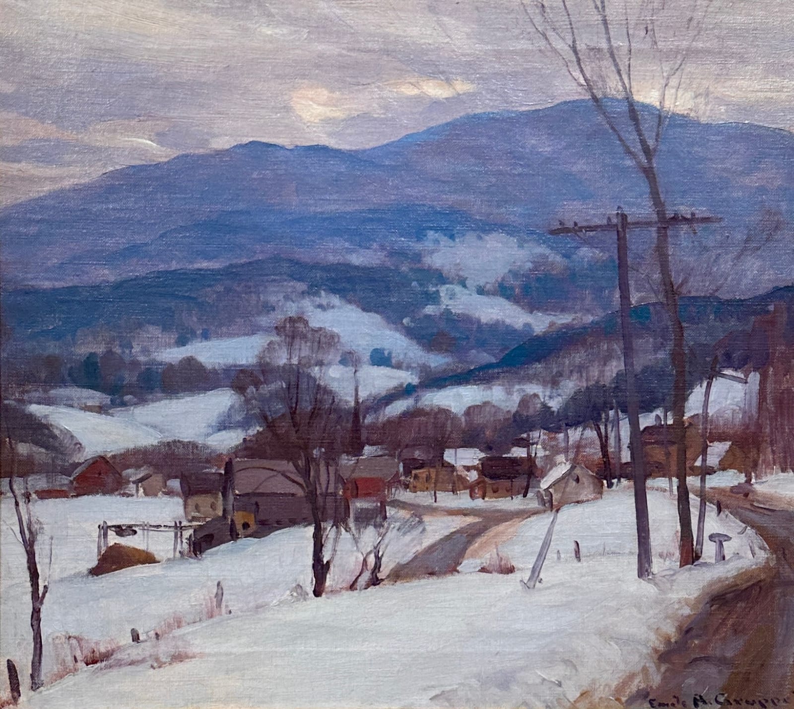 Emile A. Gruppé (1896-1978), Cambridge, VT, 1945