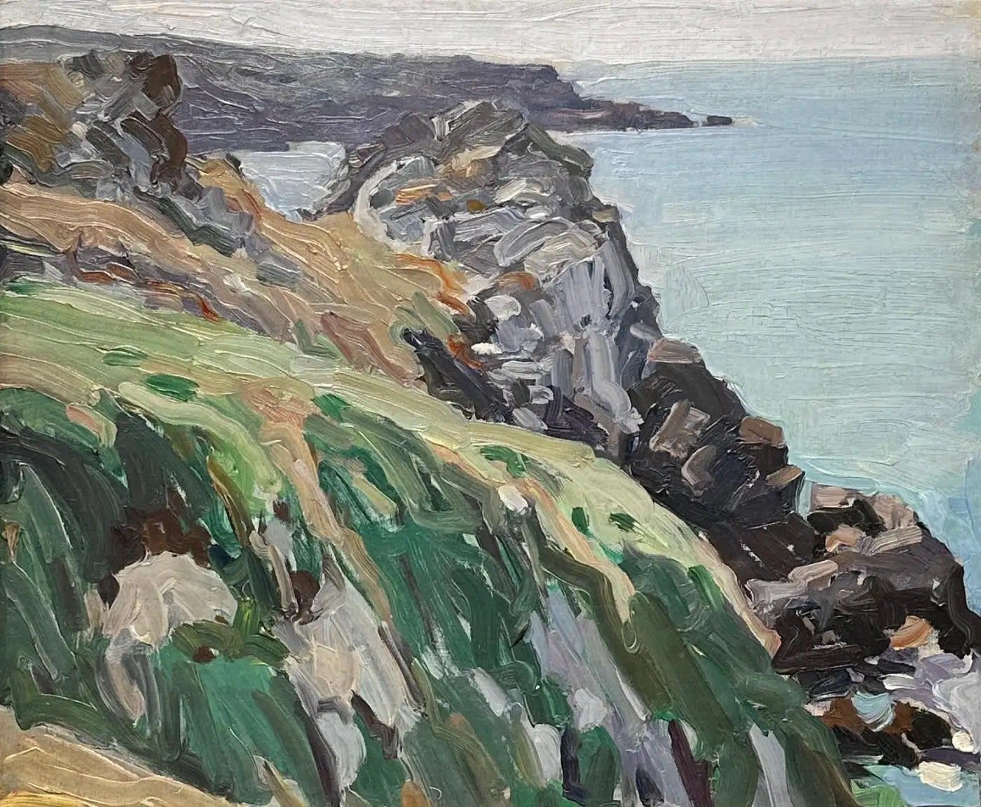 George Oberteuffer (1878-1940), "Brittany Coast"