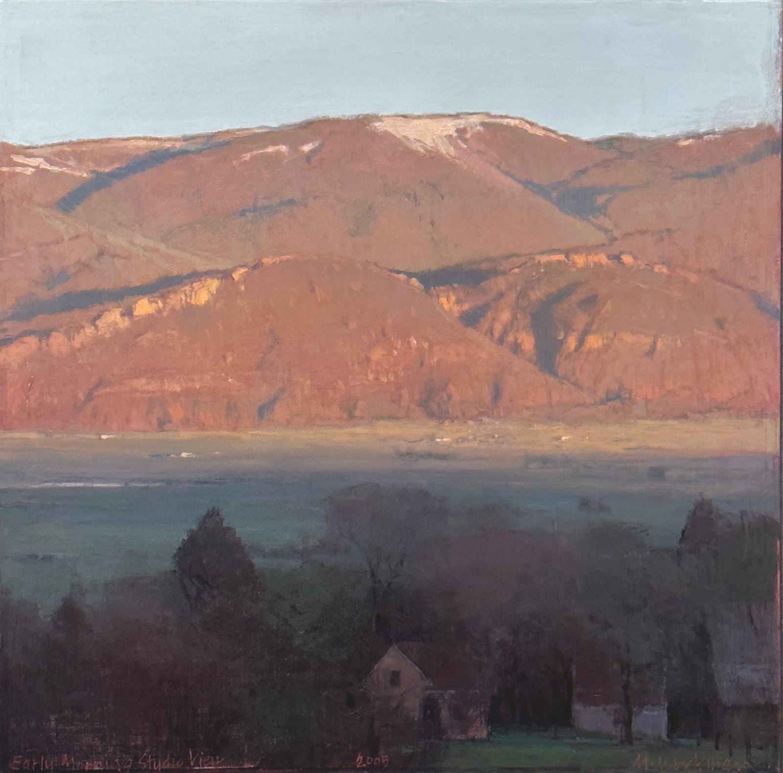 Michael Workman (b. 1959), Early Morning Studio View