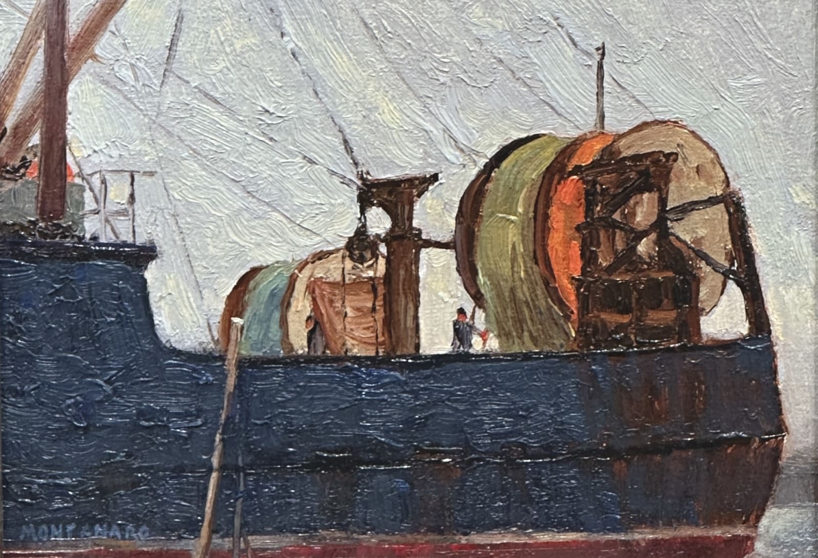 Todd Montanaro (b. 1967), Blue Stern