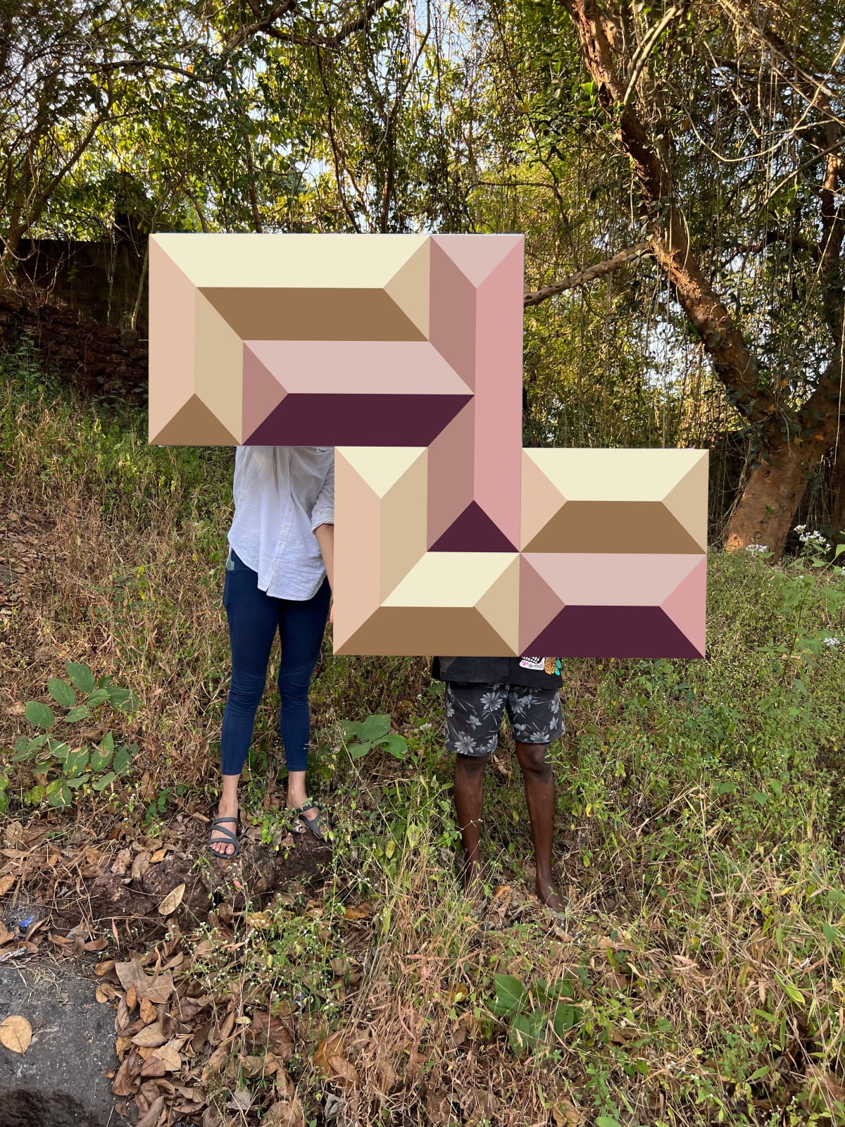 Hanif Kureshi, Painter Kureshi Series - XII, 2024