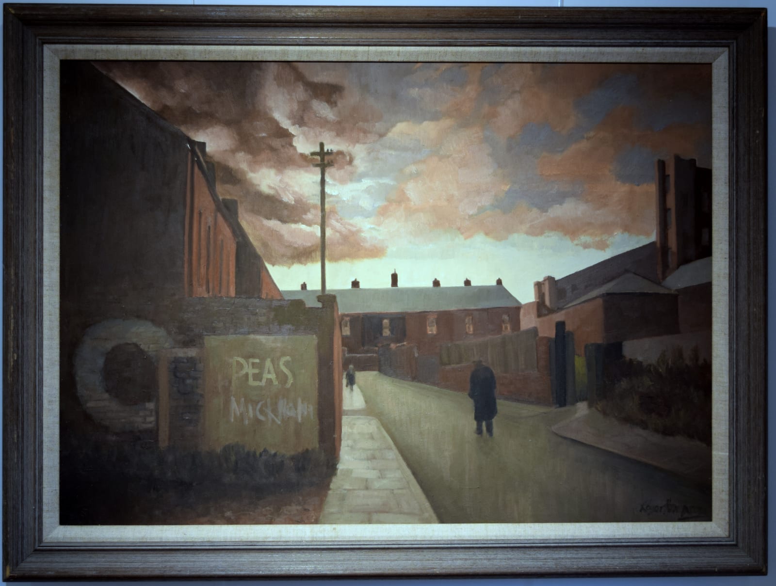 Roger Hampson, St Luke's Street, Bolton at Sunset