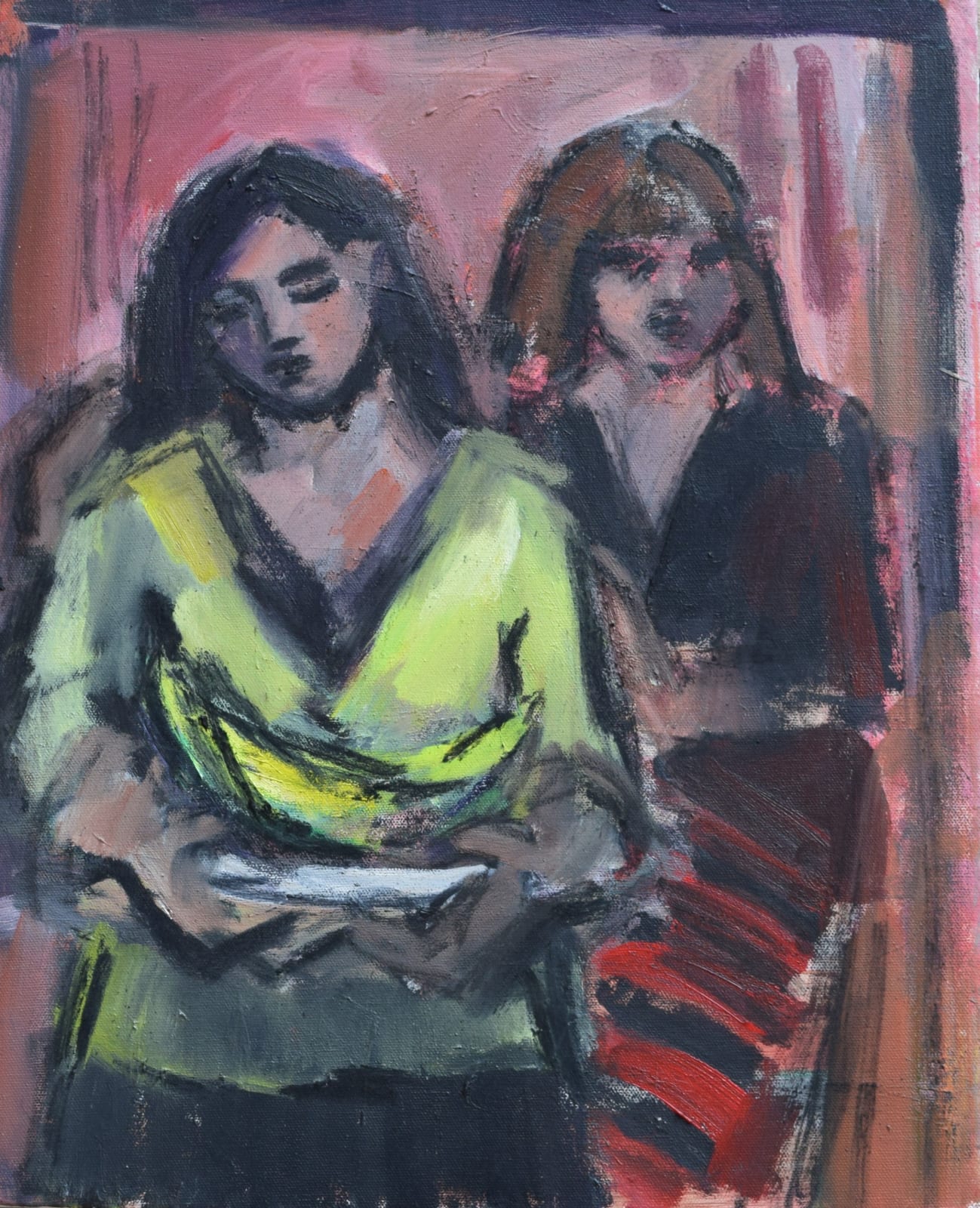 Self Portrait with Cordelia