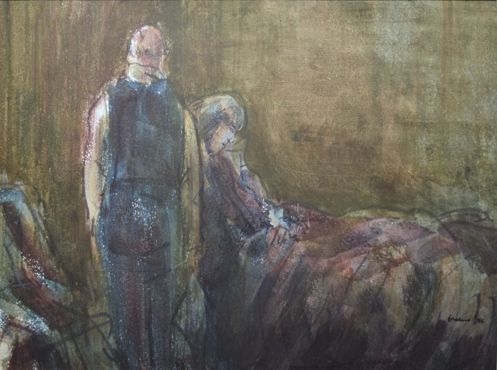 Other Artists, Ned Owens, Domestic Interlude, 1956