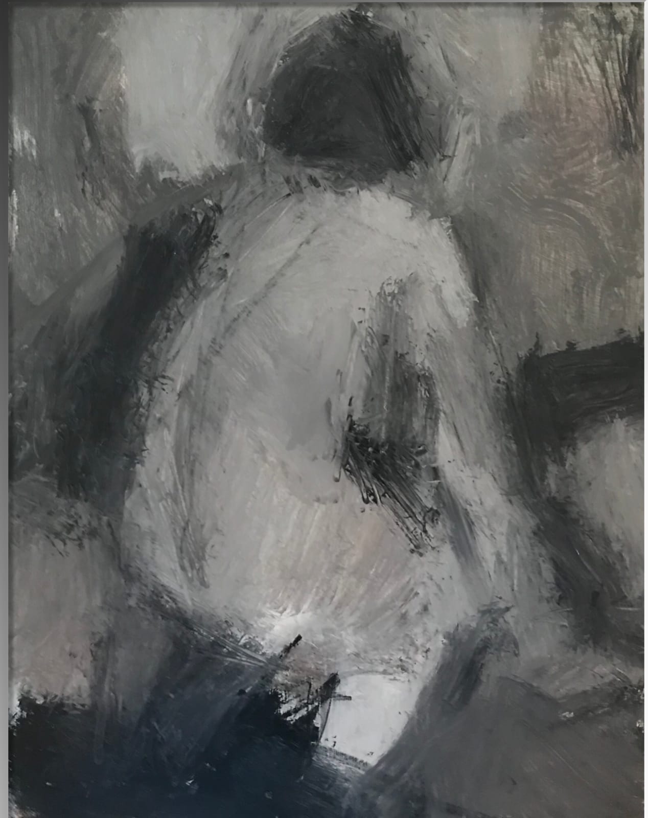 Ian Mood, Crouching Nude