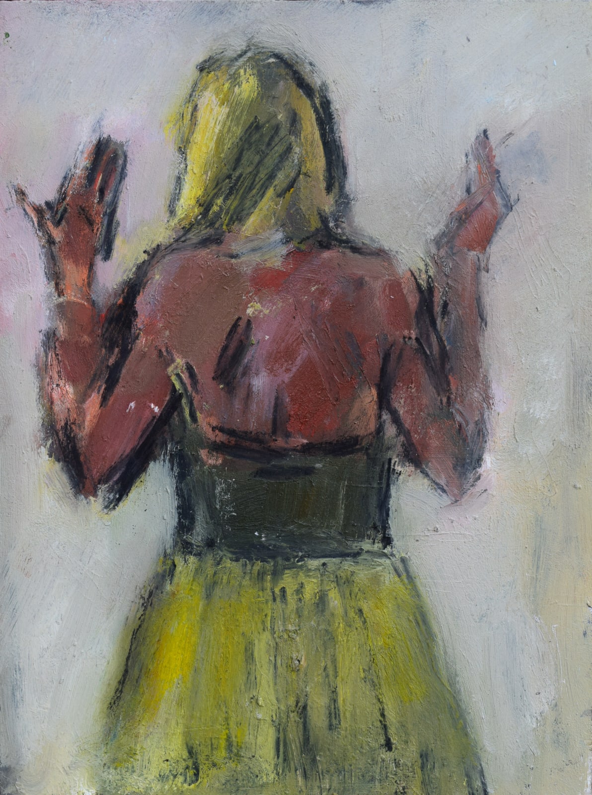 Woman in a Yellow Skirt