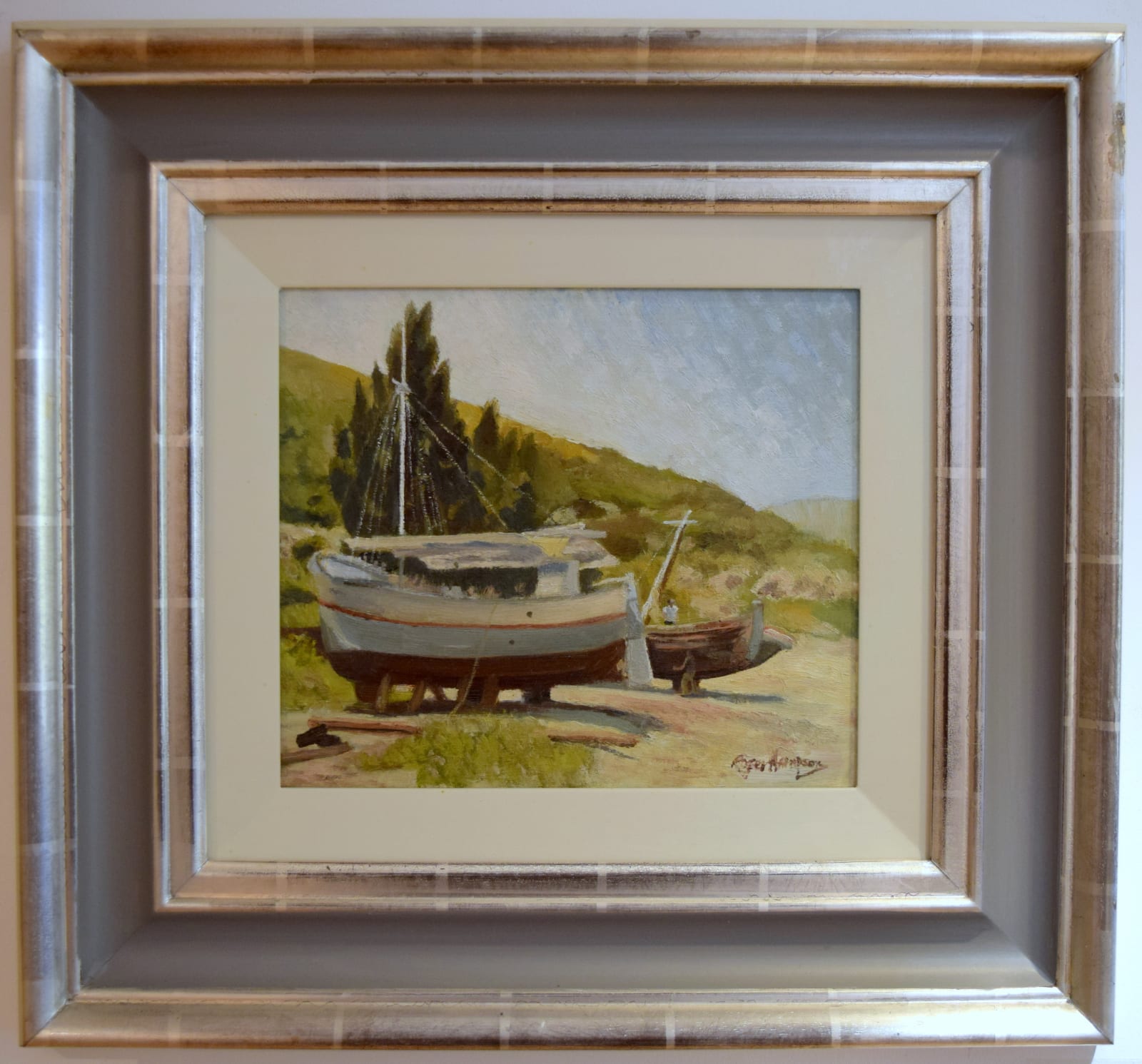 Roger Hampson, Boats, Corfu