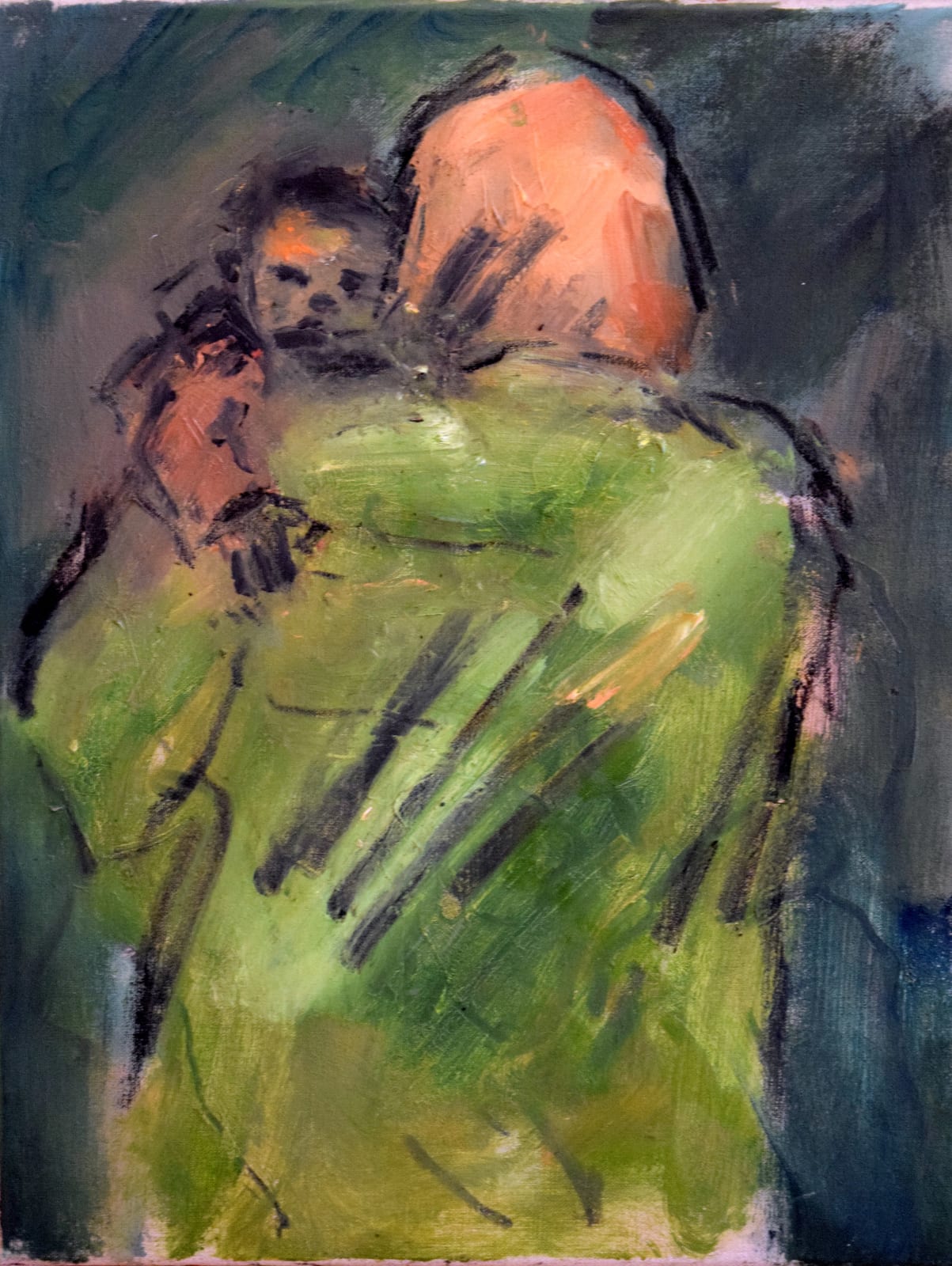 Ghislaine Howard, Refugee Mother and Child, 2015