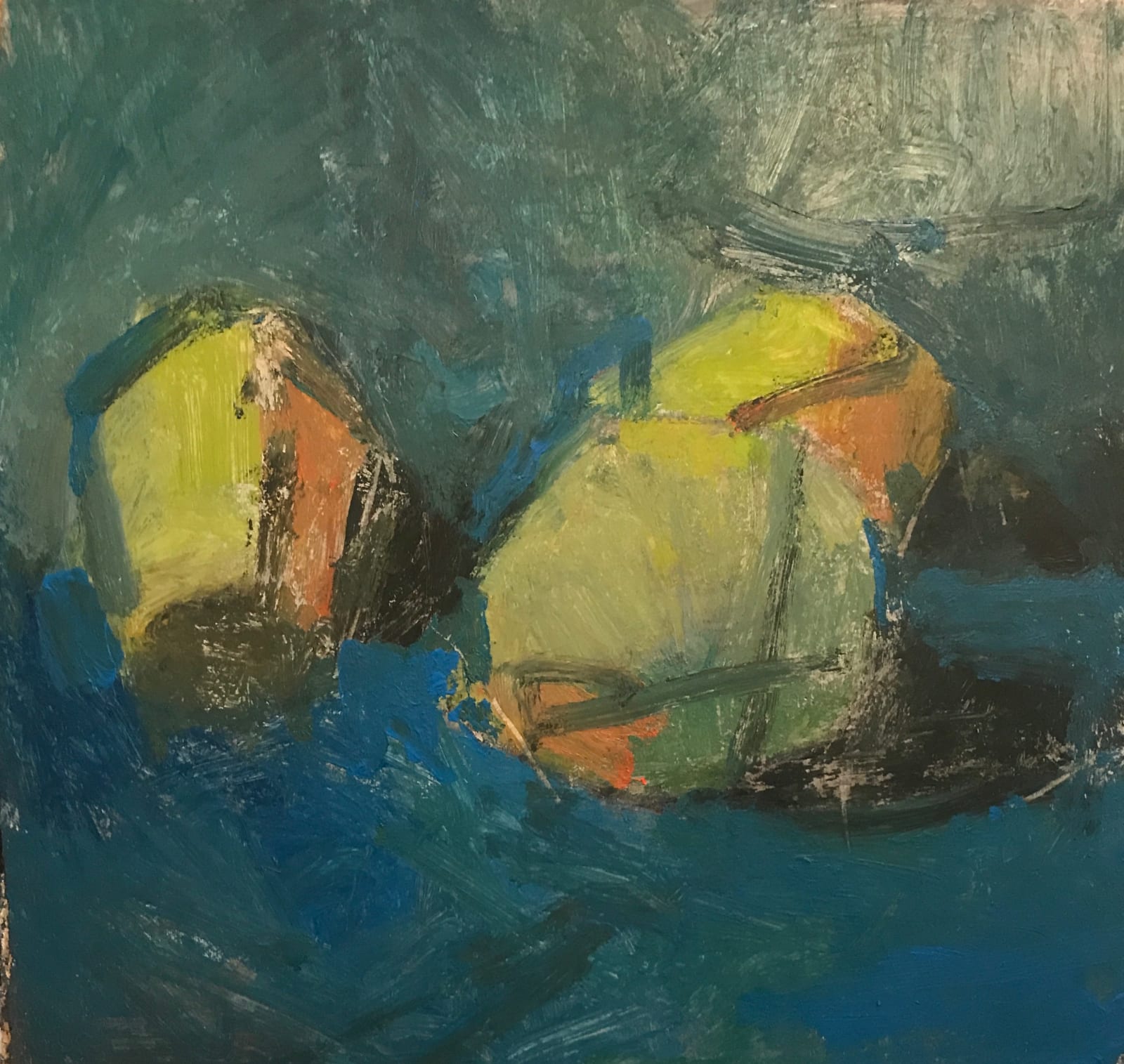 Still life with lemons