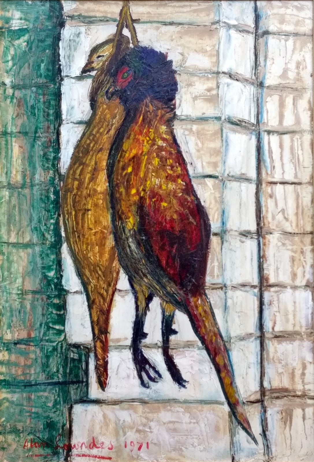 Alan Lowndes, Pheasants, 1971