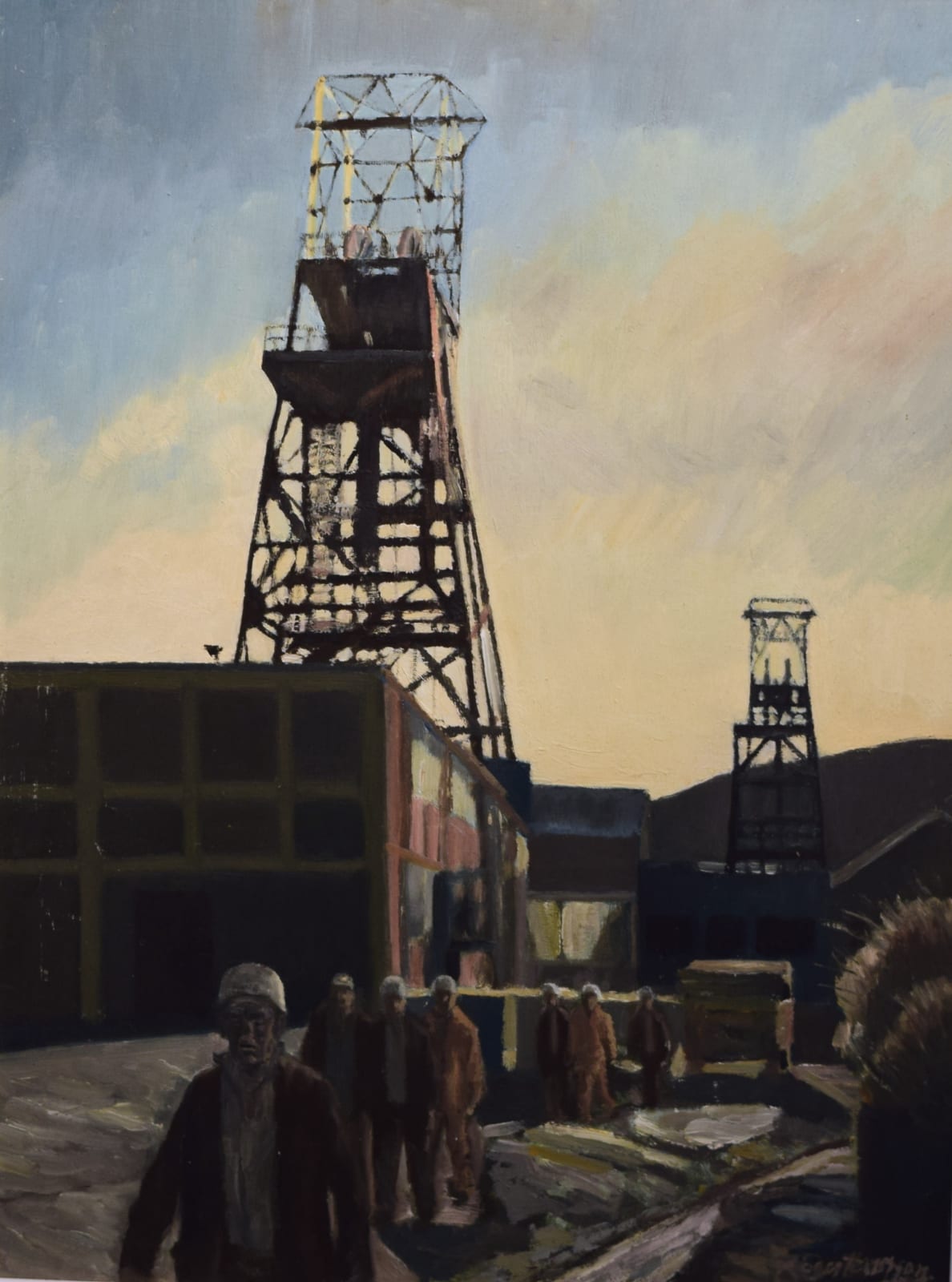 Roger Hampson, Maerdy Colliery