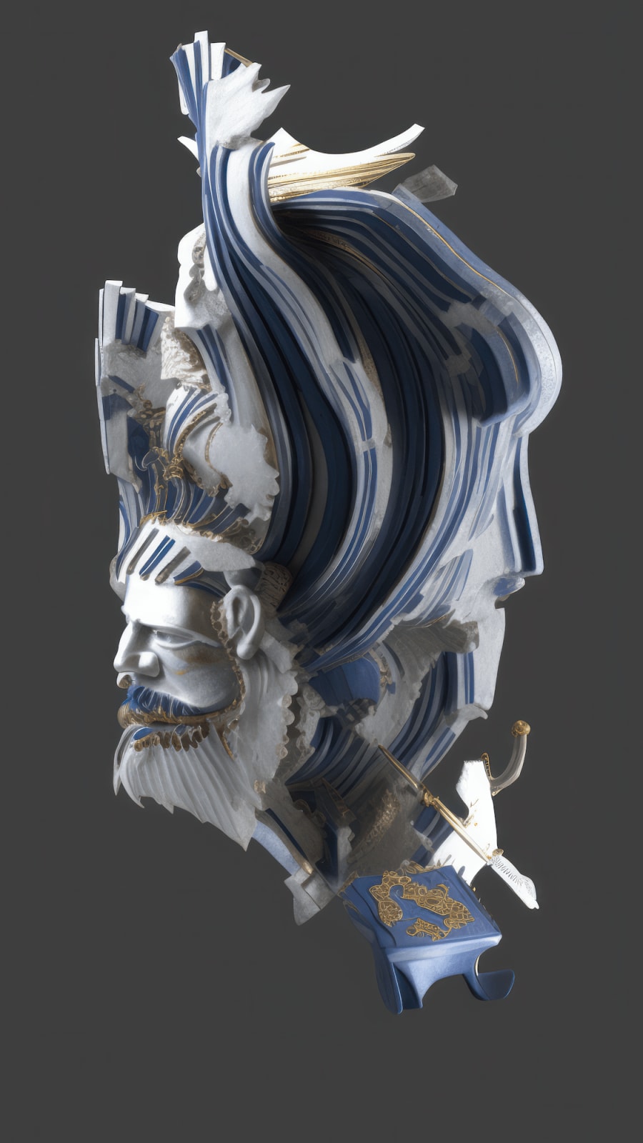 Brendan Dawes, Persian Dreams: Monument, 2023