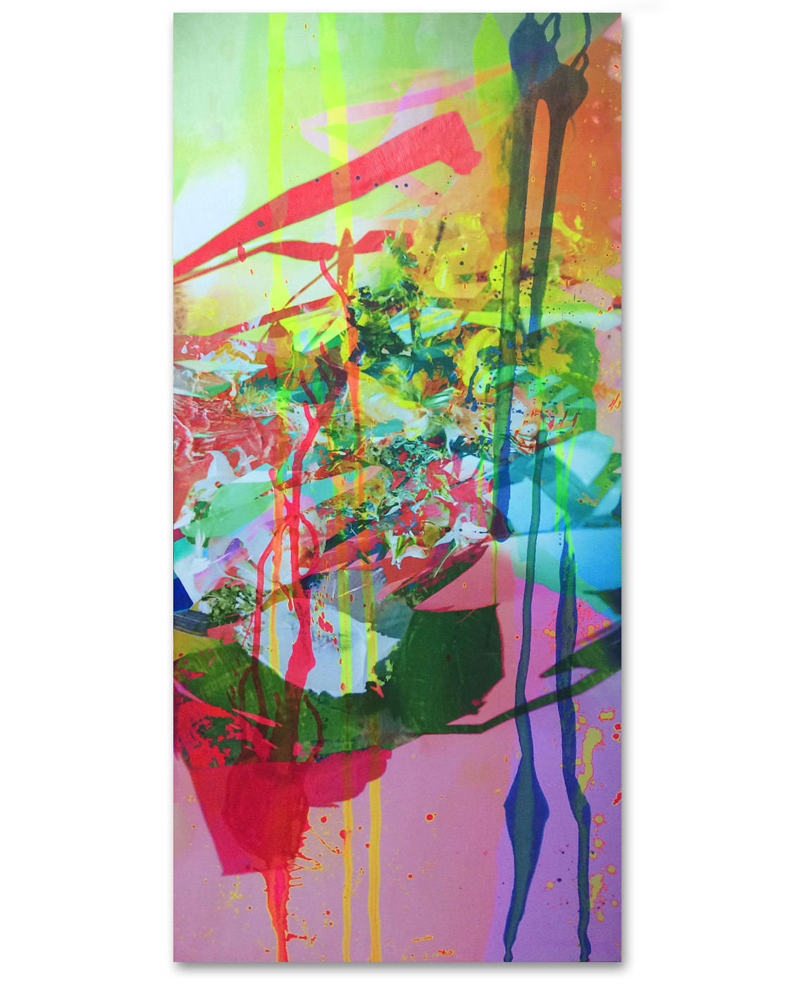 Alison Goodyear, Panel 3 of the Grotto Decaptych, 2020