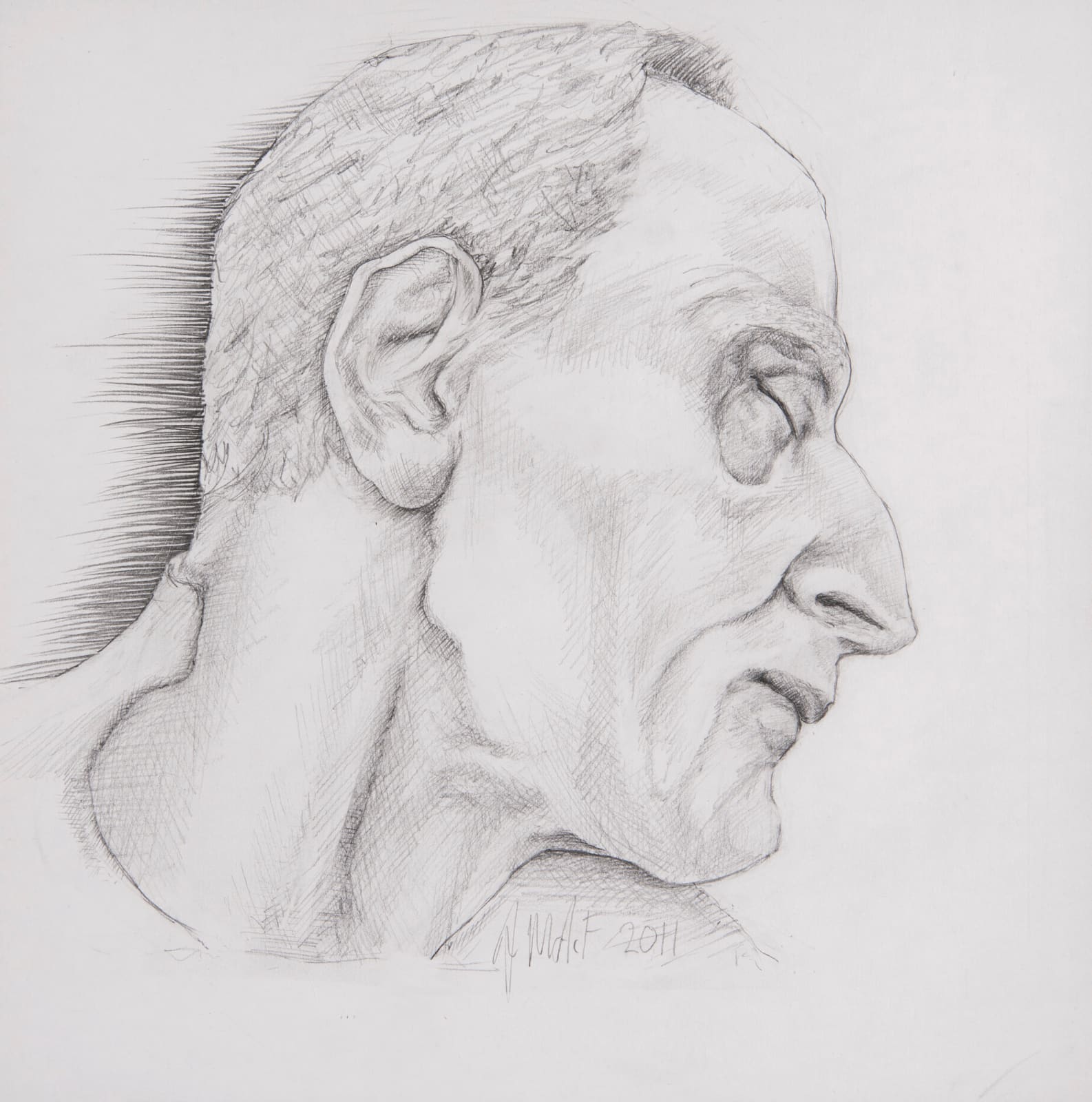 Jane McAdam Freud, Drawing from Earthstone Triptych, 2011