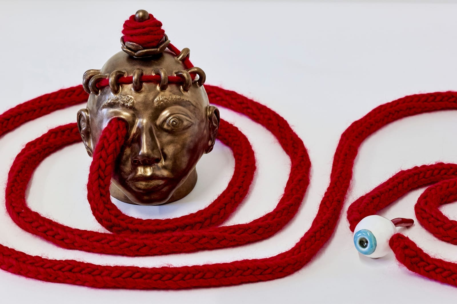 Holly Stevenson, Pull The Wool Through My Eye, 2024