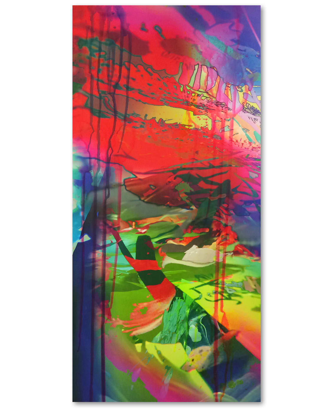 Alison Goodyear, Panel 10 of the Grotto Decaptych, 2020