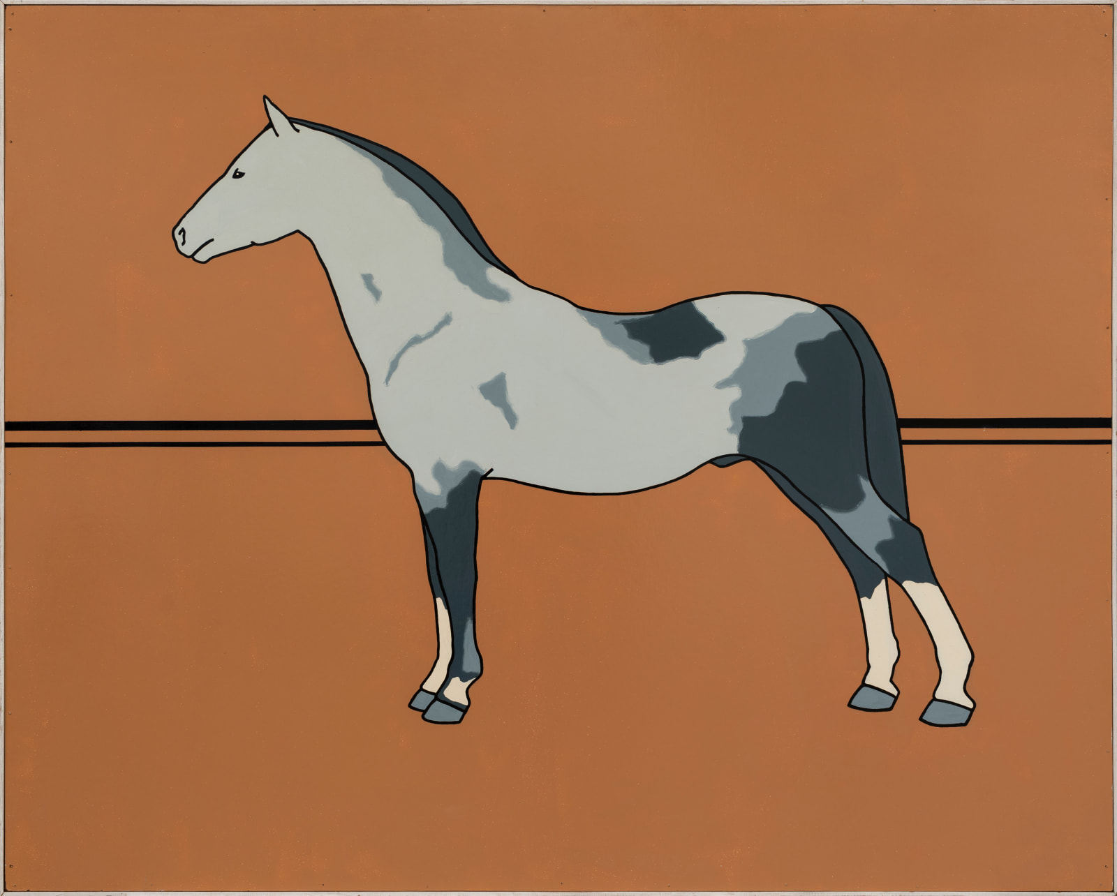 Patrick Caulfield, Pony, 1964