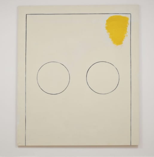 Bernard Cohen, White Painting, 1959