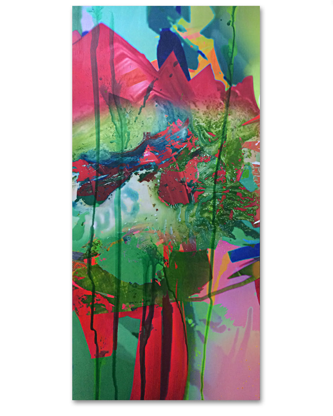 Alison Goodyear, Panel 2 of the Grotto Decaptych, 2020