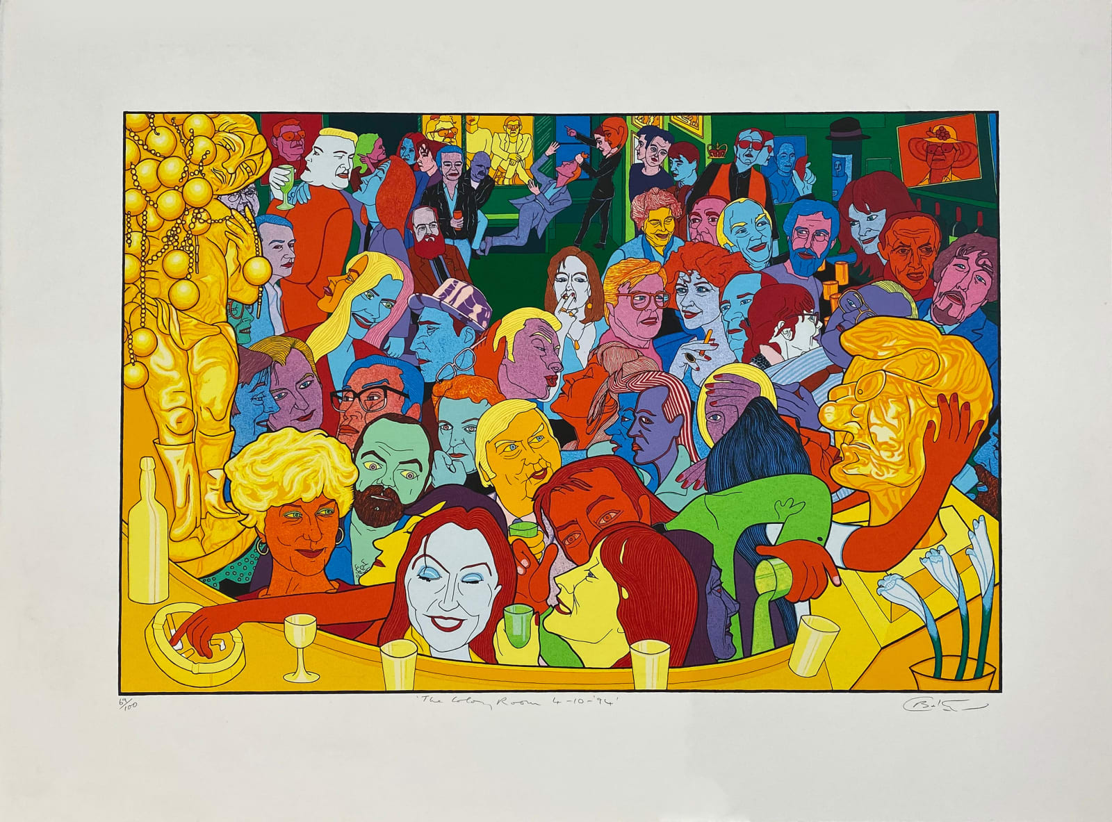 Christopher Battye, The Colony Room Club