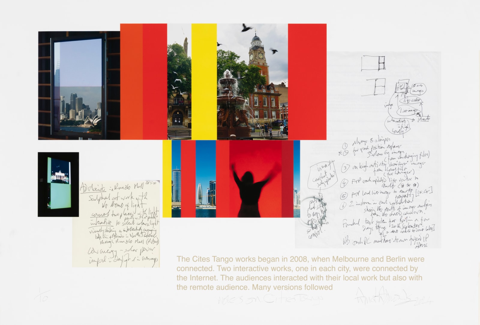 Ernest Edmonds, Notes for Cities Tango, 2024