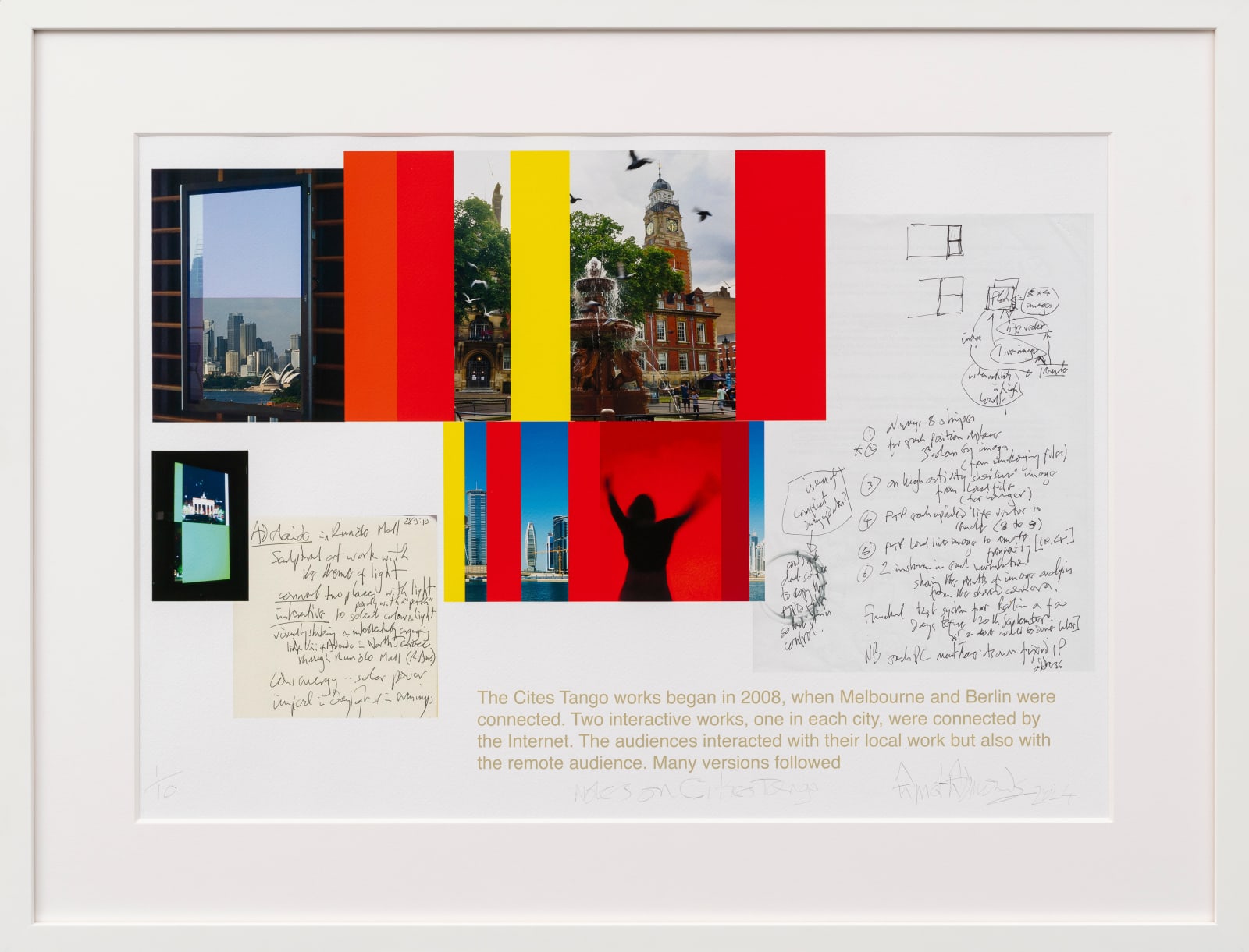 Ernest Edmonds, Notes for Cities Tango, 2024