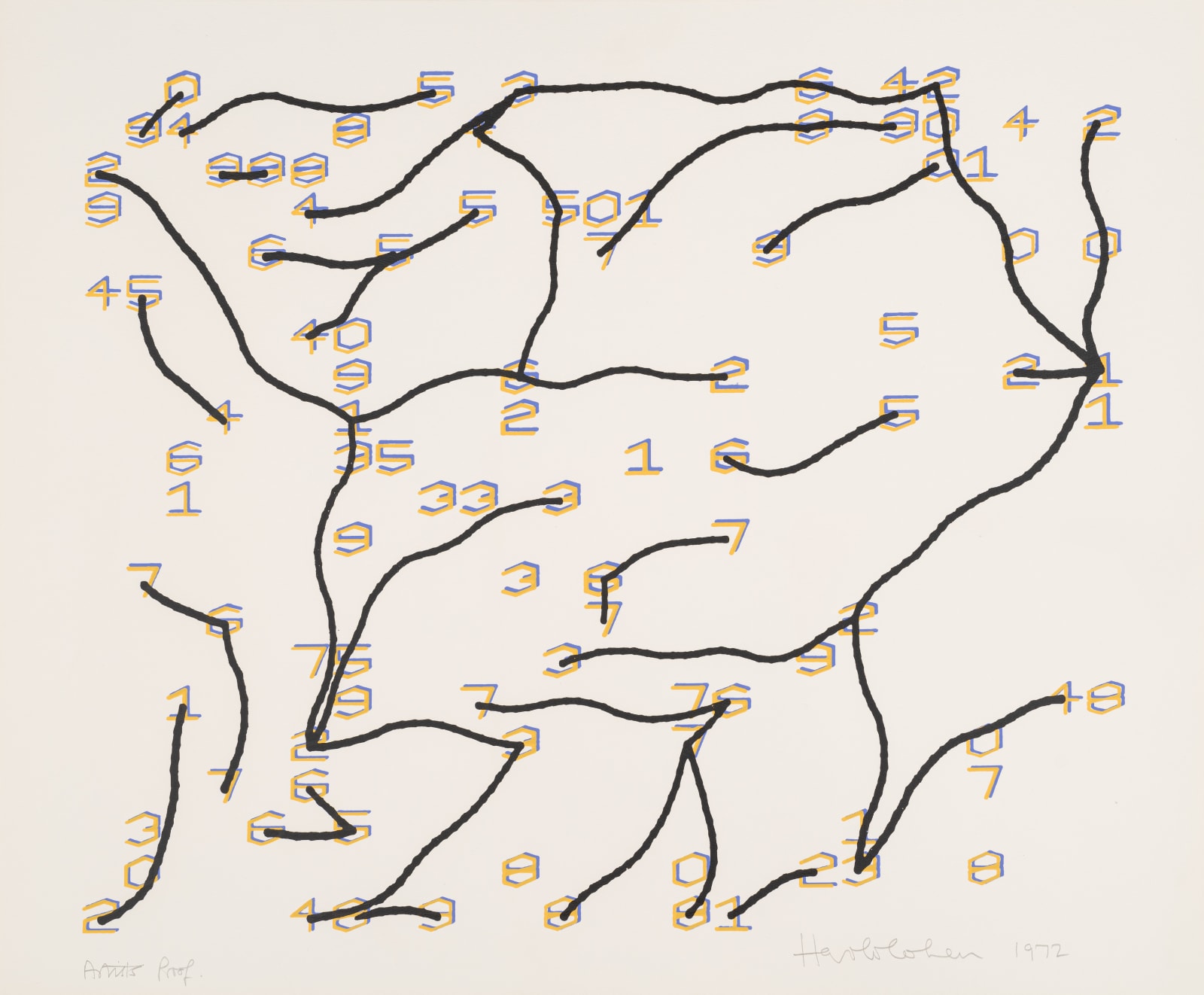 Harold Cohen, Untitled (i23-3543), 1971