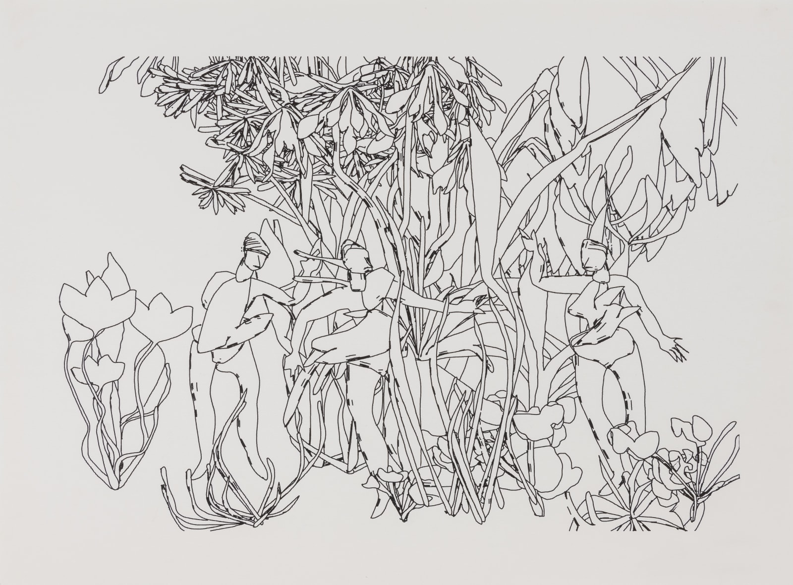 Harold Cohen, Untitled (i23-3765), 1987