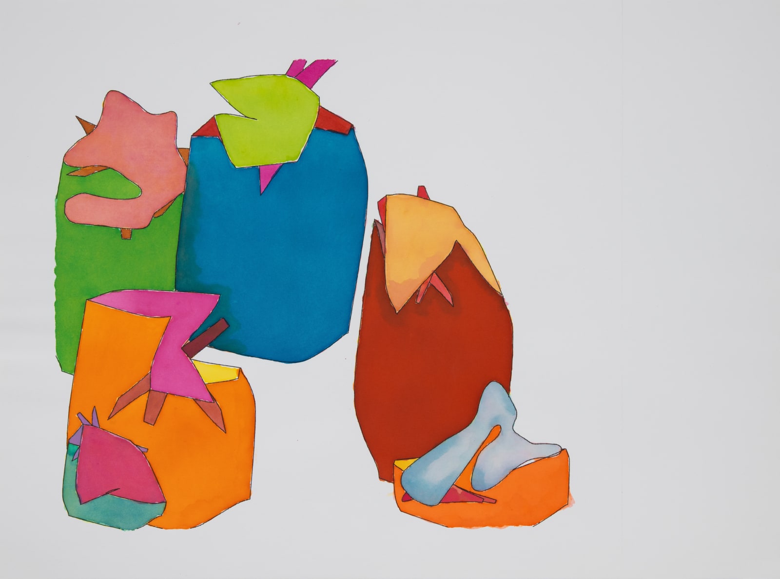 Harold Cohen, Untitled (i23-3912), 1982