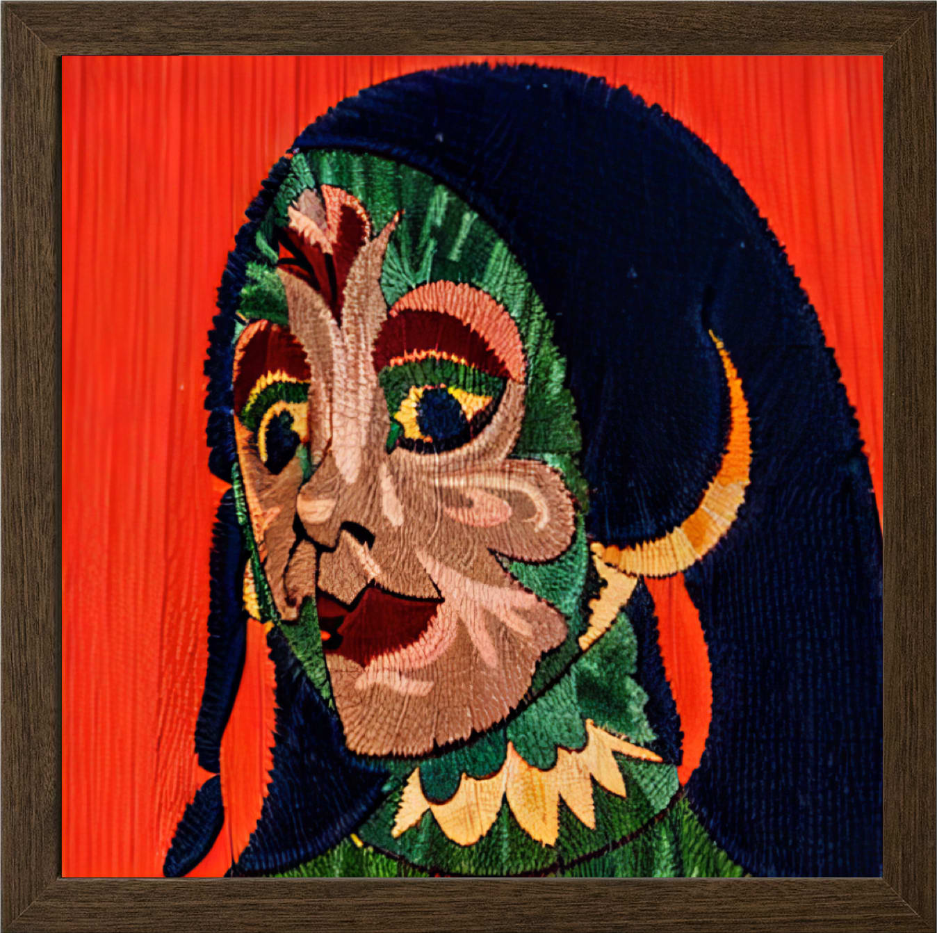 Aziza Kadyri, Self-Exoticisation Archives II, video still III, 2023