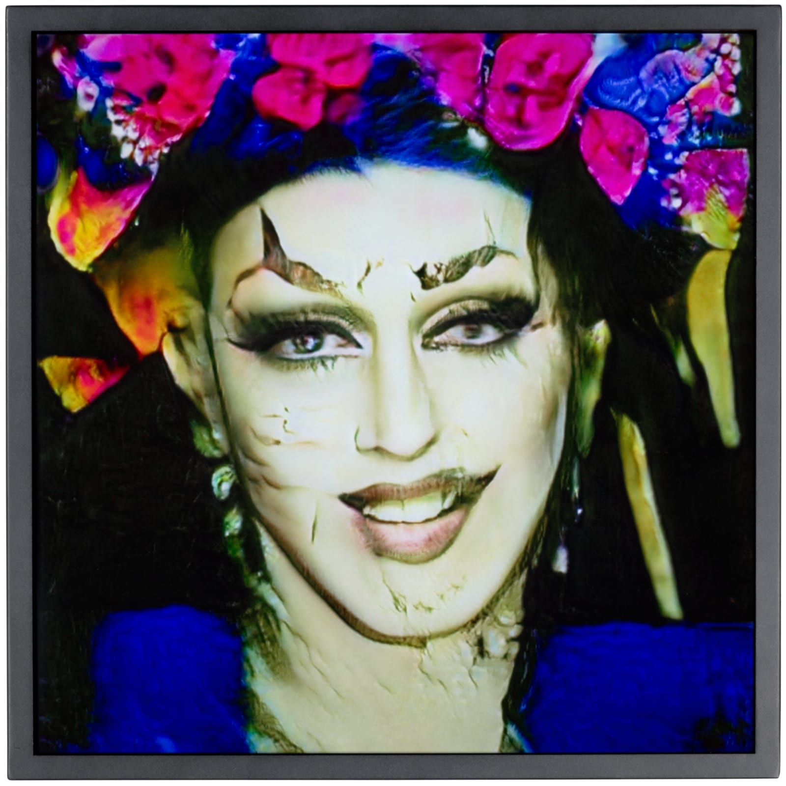 Jake Elwes, Zizi - Queering the Dataset (07), 2019
