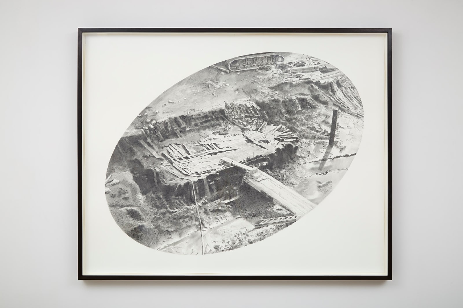 Shan Hur, Drawing Practice Series, #01-1 (The Ship From Groud Zero), 2015