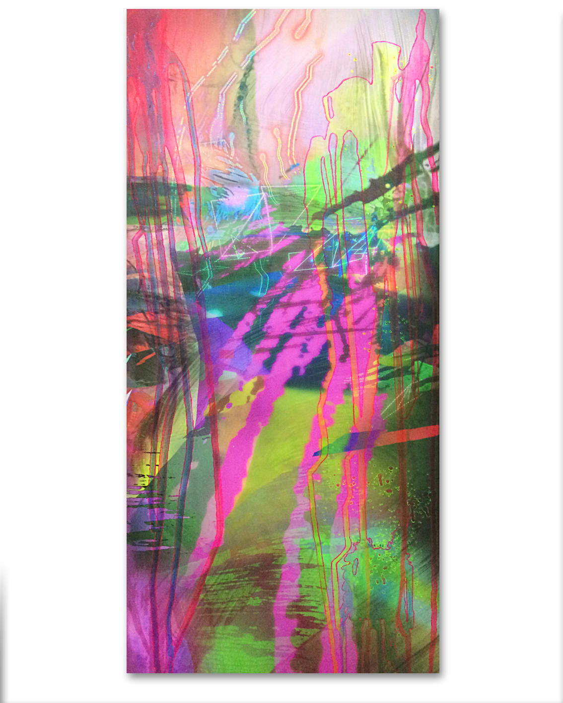 Alison Goodyear, Panel 5 of the Grotto Decaptych, 2020