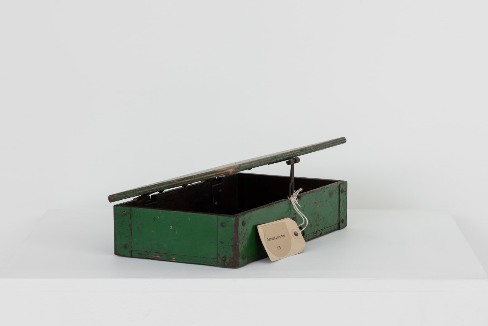 Jane McAdam Freud, Distressed Green Box, 2015-2016