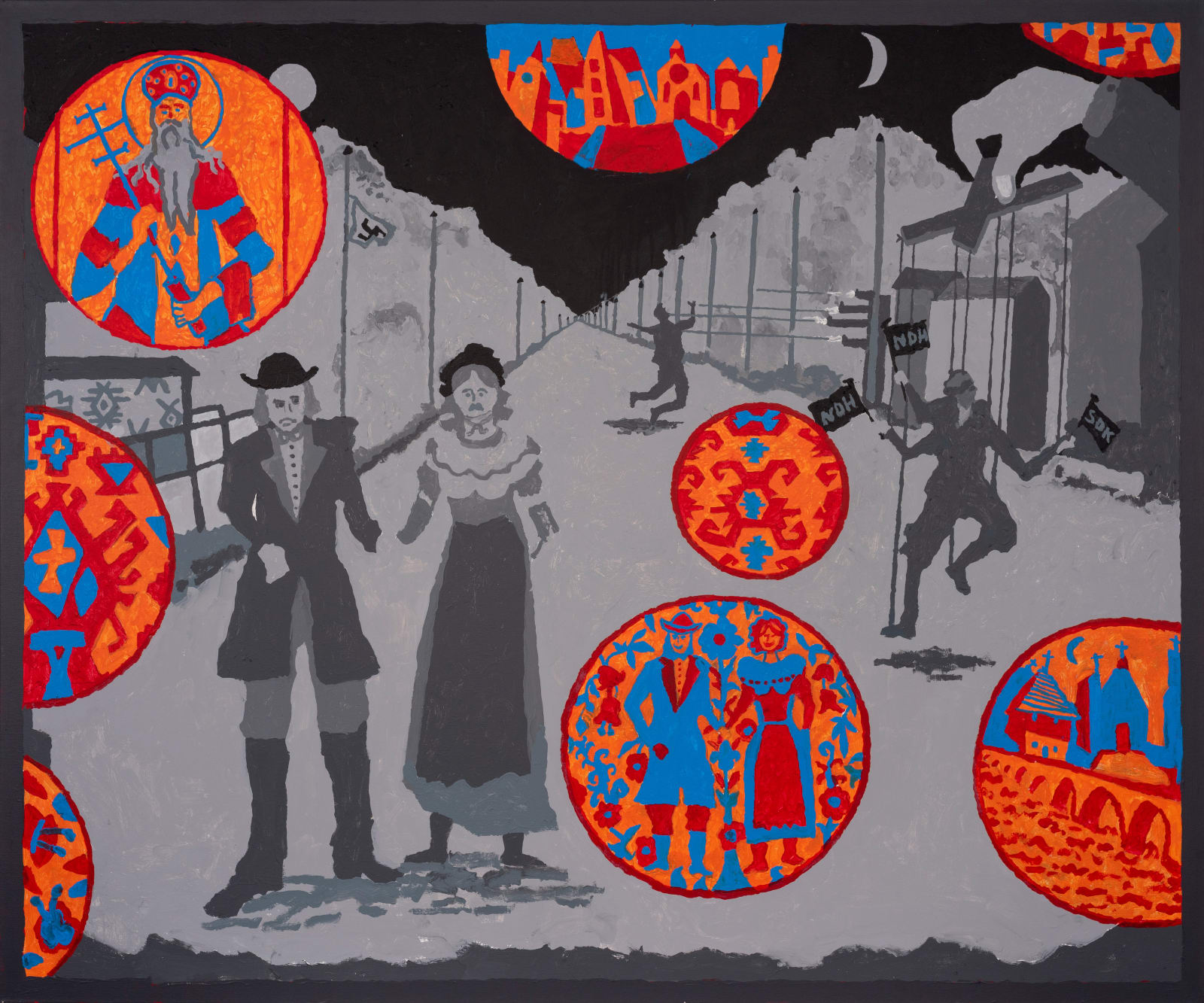 Derek Boshier, Sara Sumonovic, 2021
