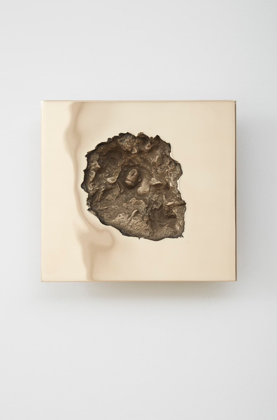 Shan Hur, Crack on the Wall #03-2 (A Man's Face), 2015