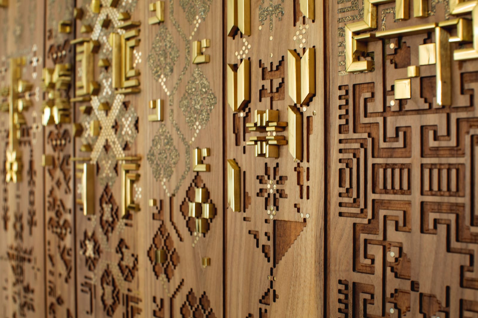 Naqsh Collective, Walnut Shawl Artwork, 2023