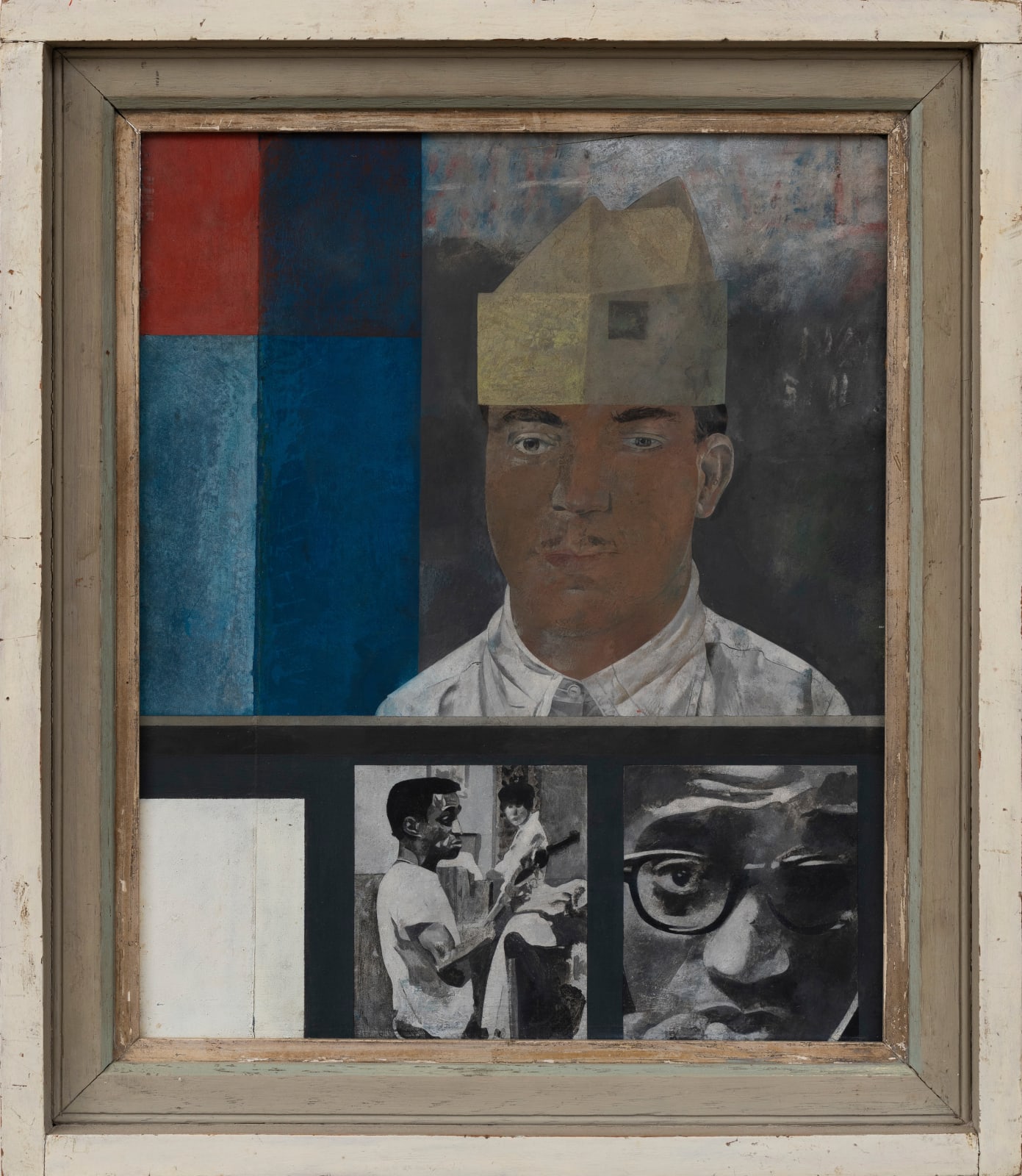Peter Blake, Portrait of Sammy Davis Jr., 1957-60