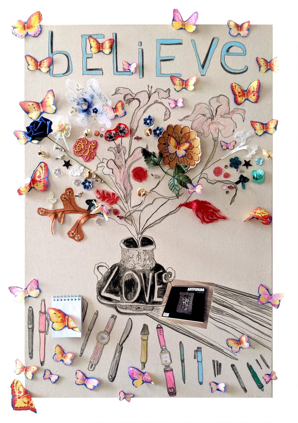 Gretchen Andrew, Cover of Artforum, 2020