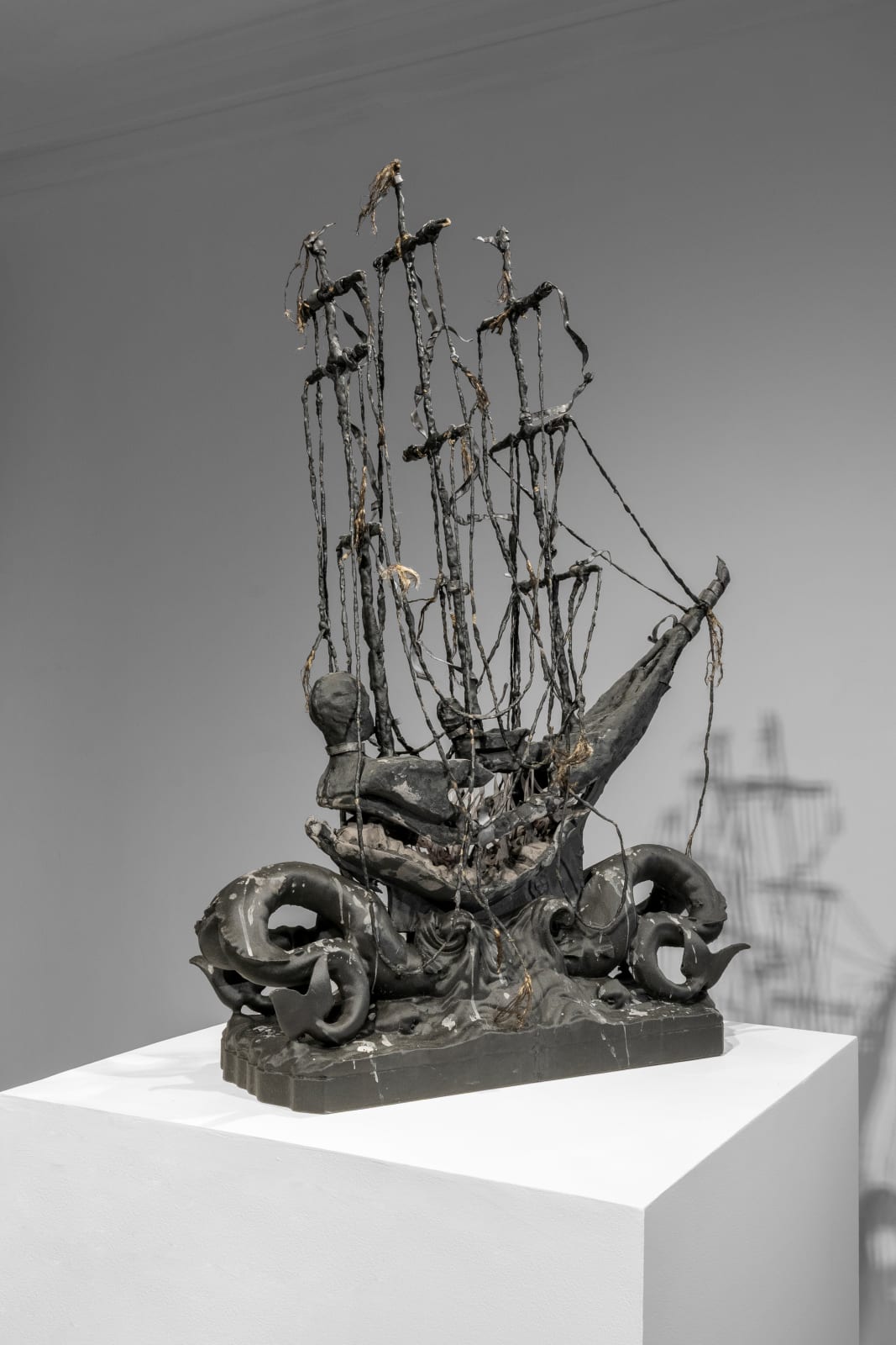 Auriea Harvey, Black Ship, 2024