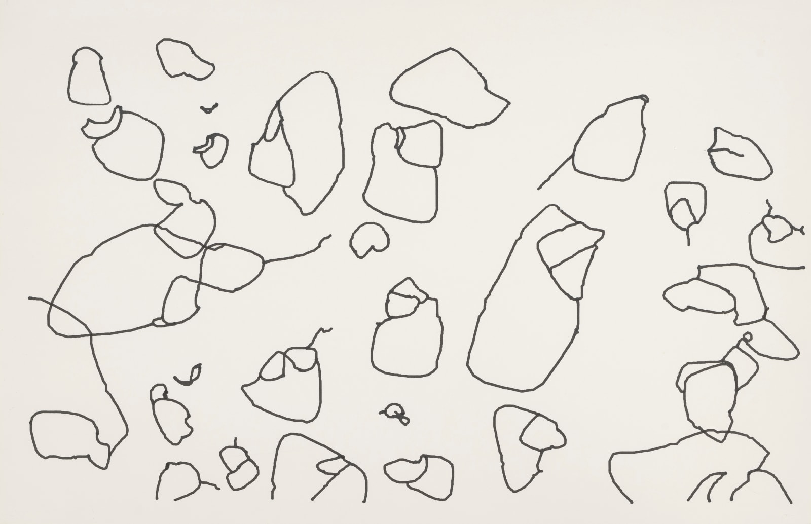 Harold Cohen, Untitled (i23-3566), 1974