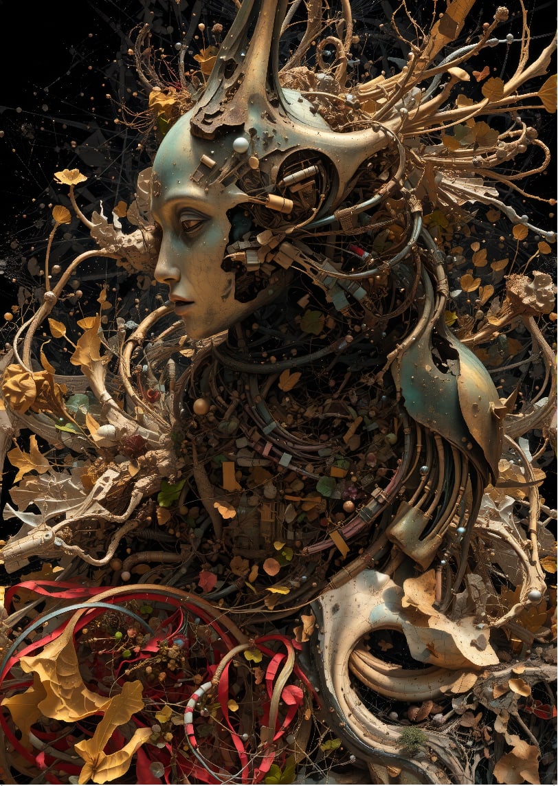 Brendan Dawes, Altarpiece: Ascension, 2025