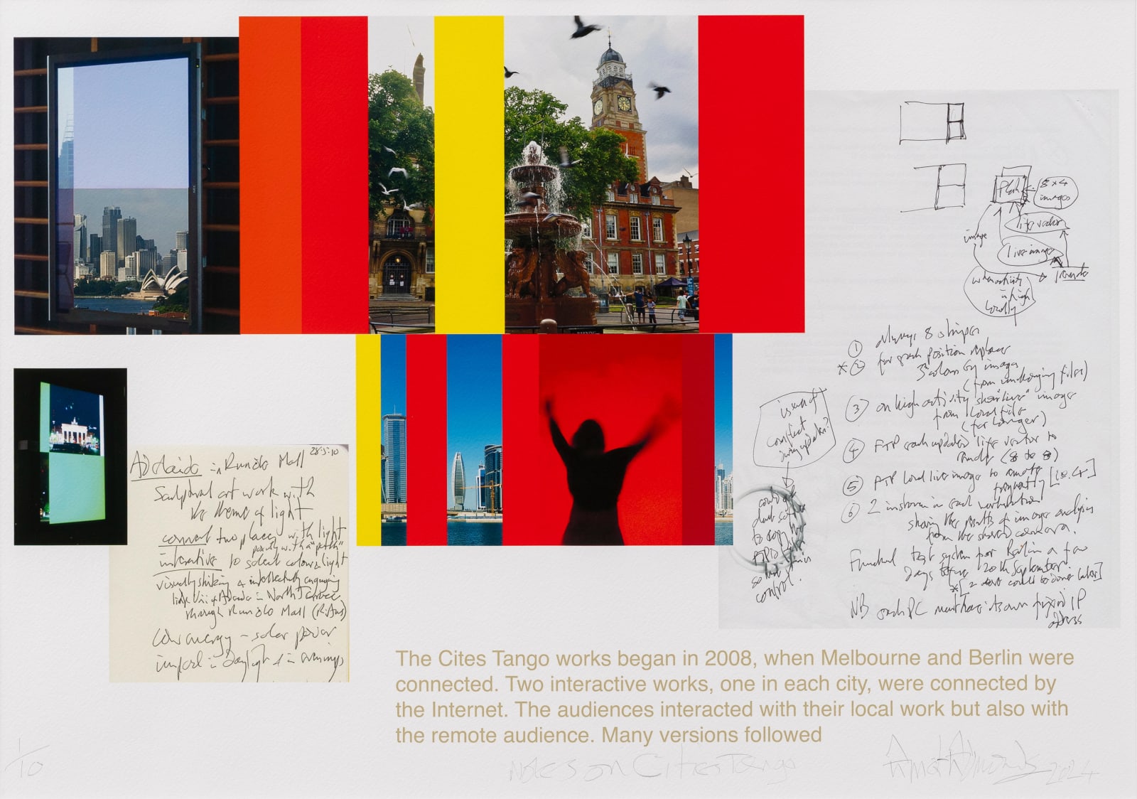 Ernest Edmonds, Notes for Cities Tango, 2024