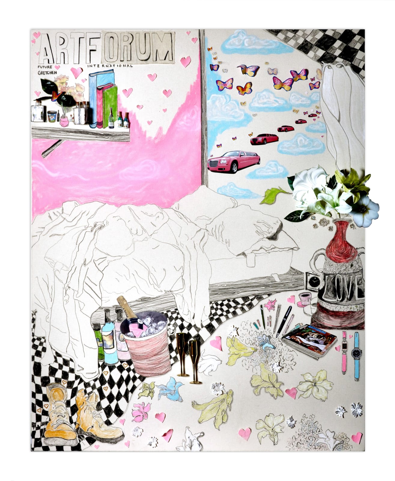 Gretchen Andrew, Cover of Artforum, 2020